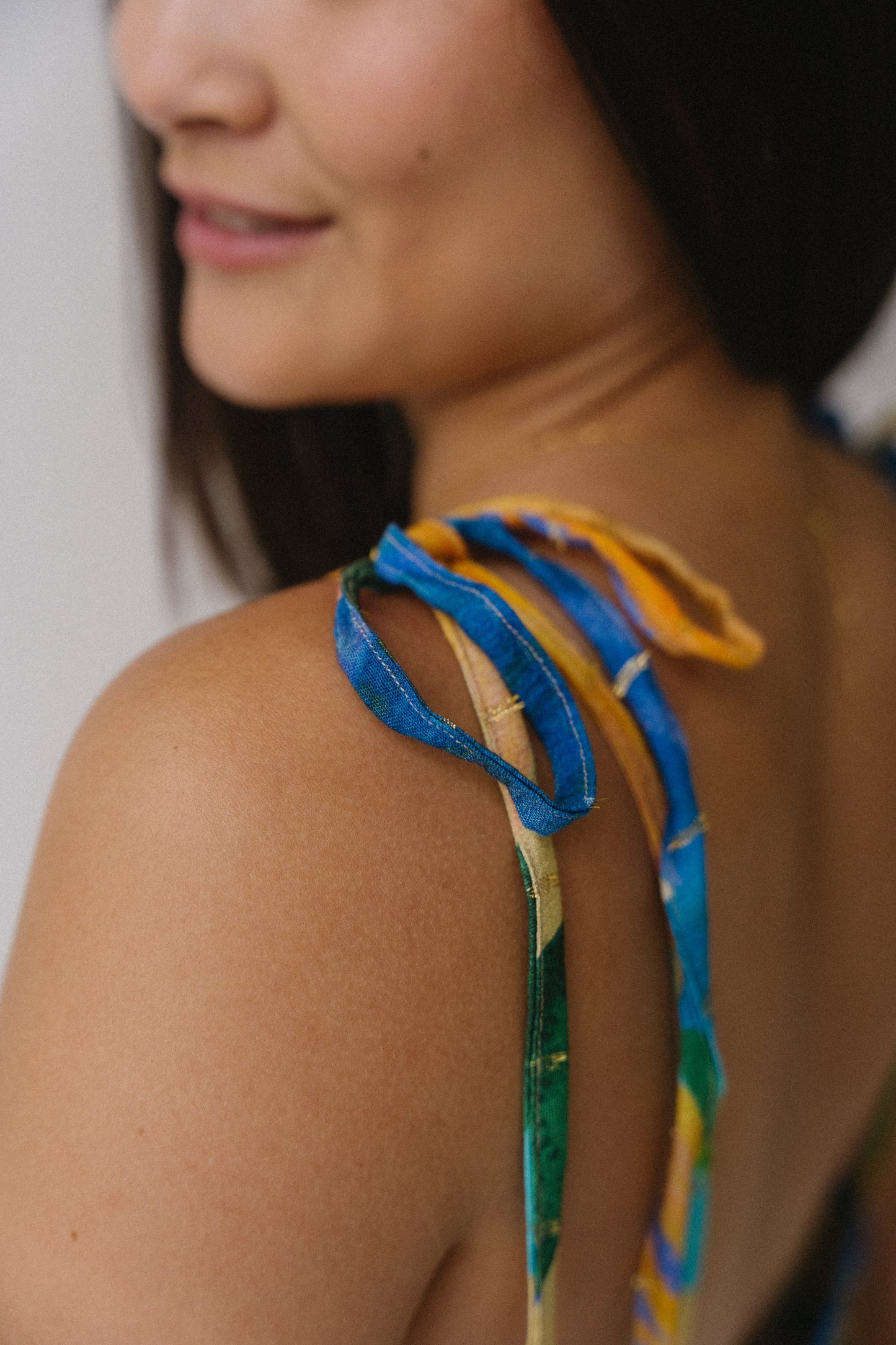 The Bali Dress in Sea Glow