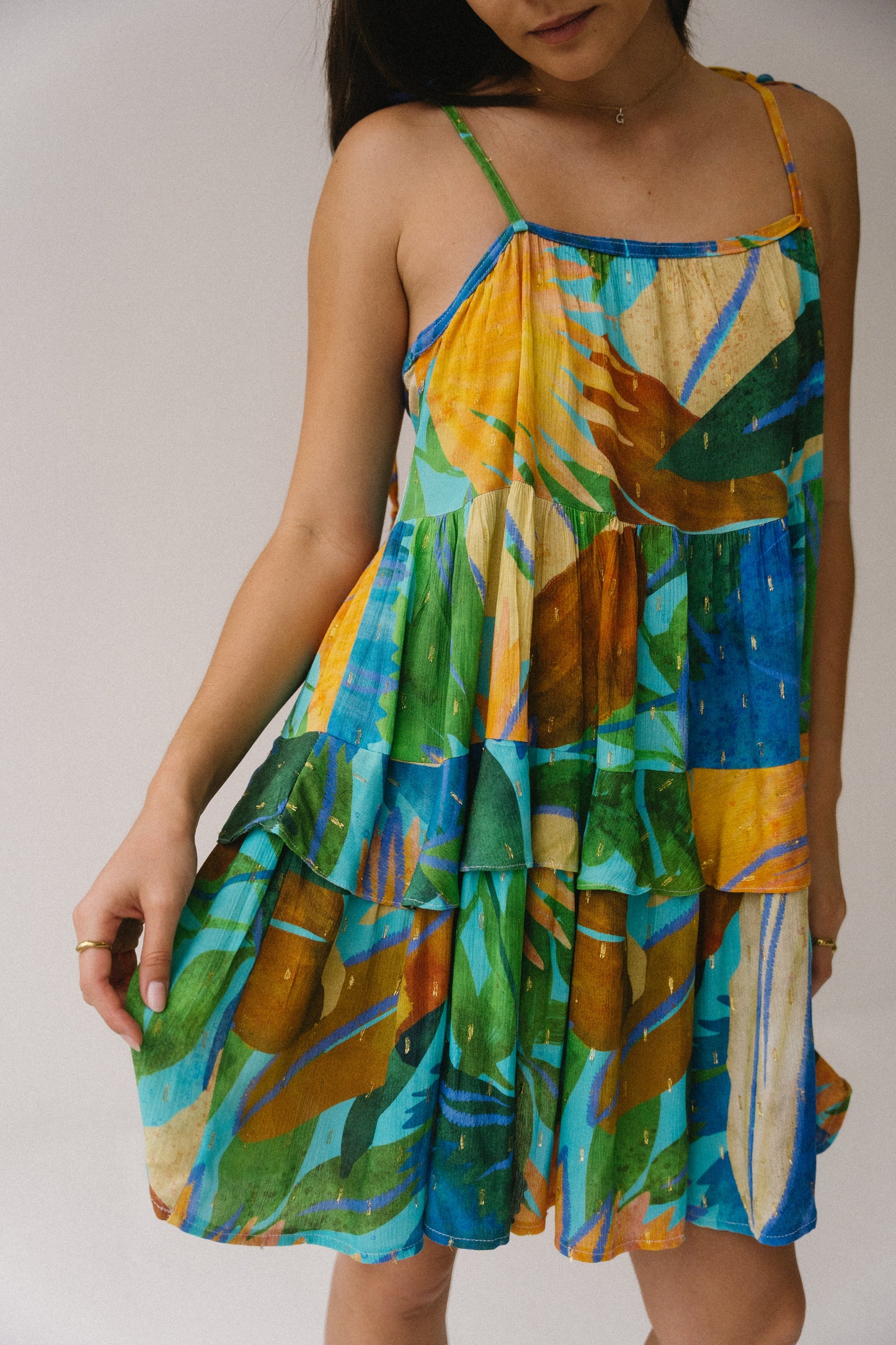 The Bali Dress in Sea Glow