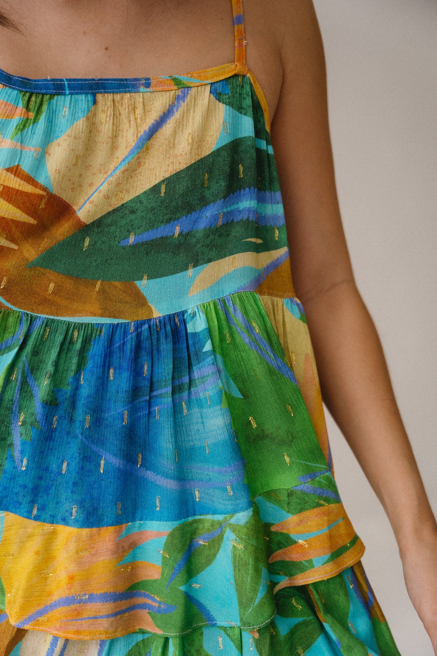 The Bali Dress in Sea Glow